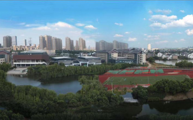 學(xué)校全景圖