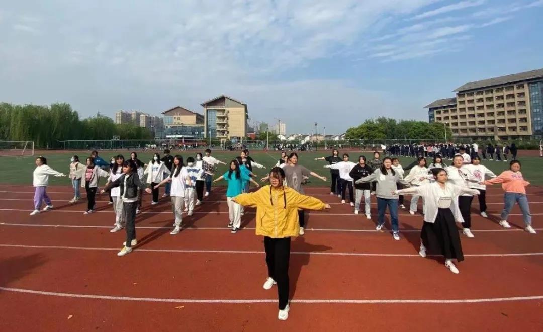 塘棲校區(qū)廣播體操比賽拉開帷幕