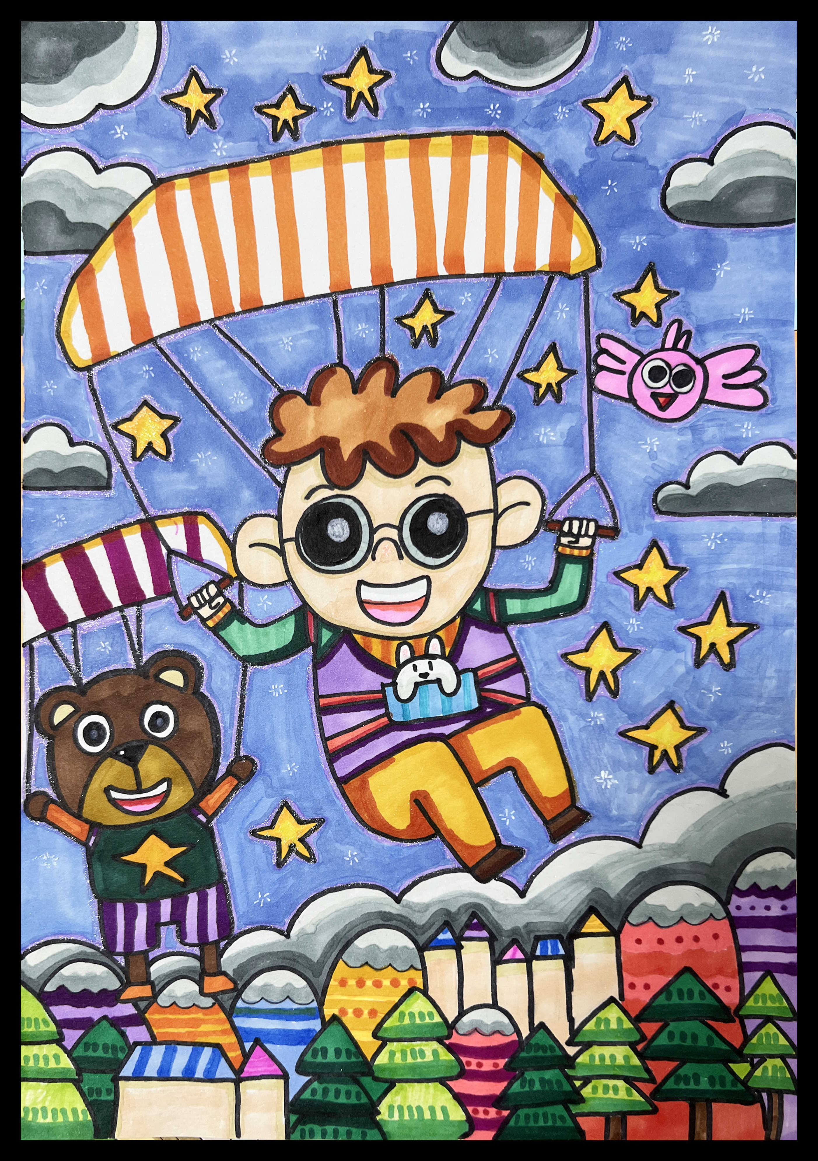 幼兒保育專業(yè)學生作品(圖2)