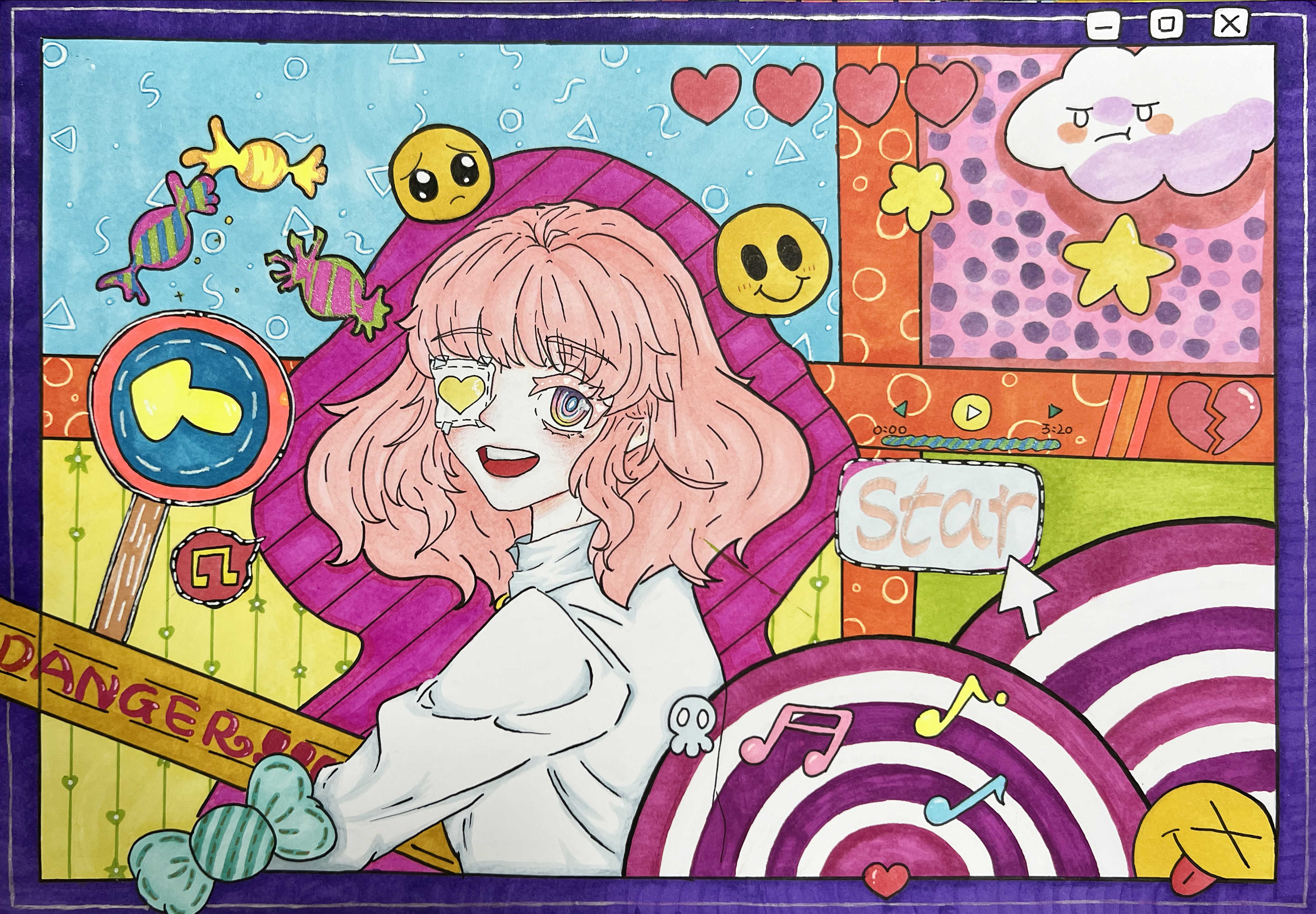 幼兒保育專業(yè)學生作品(圖3)